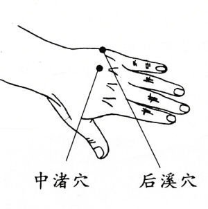 中渚 + 后溪