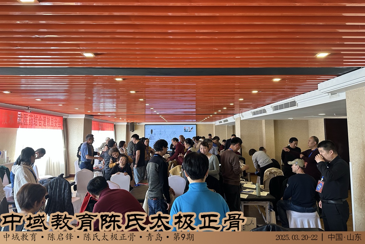 中域教育第9期陈氏太极正骨学术交流会（青岛站）圆满落幕！