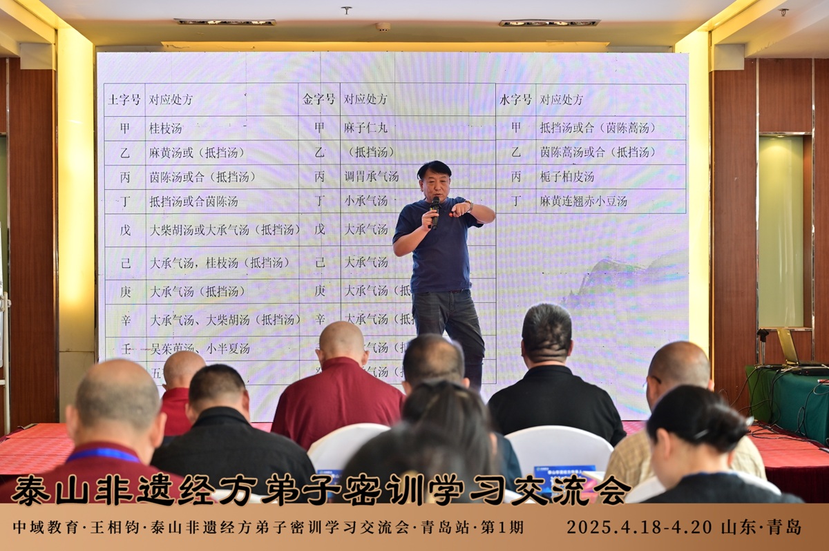 中域教育第1期泰山非遗经方弟子密训学术交流会（青岛站）圆满收官！