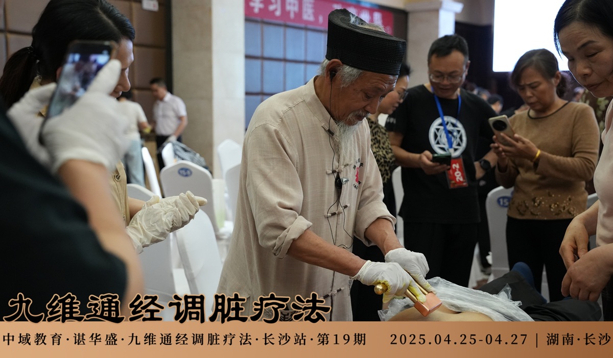 中域教育第19期九维通经调脏疗法进阶班学术交流会（长沙站）落下帷幕！