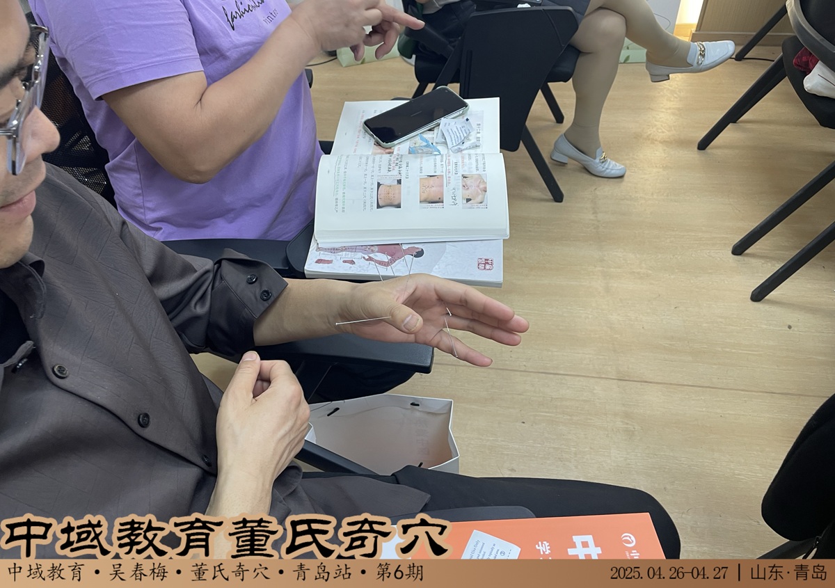 中域教育第 6 期董氏奇穴实战班学术交流会（青岛站）圆满结束！