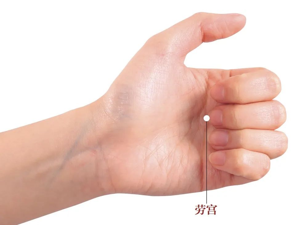 劳宫穴(心包经) 劳宫穴(心包经)