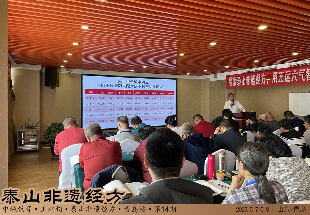 中域教育第 14 期泰山非遗经方学术交流会（青岛站）圆满收官