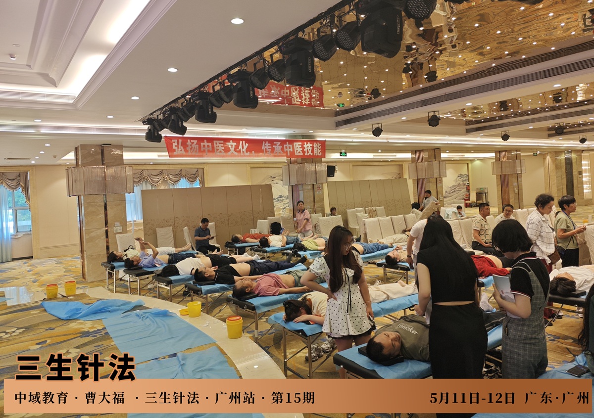 中域教育第15期三生针法学术交流会（广州站）顺利结束！